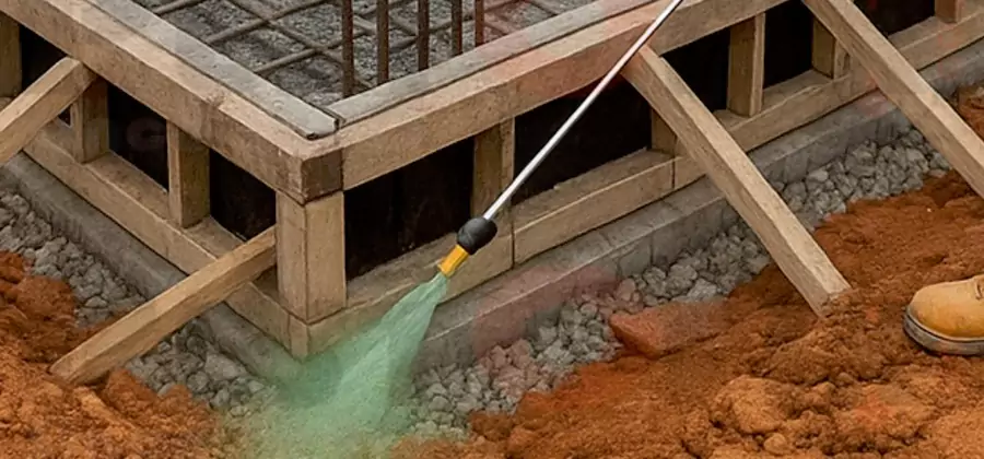Foundation Slab Termite Treatment in Hamburg